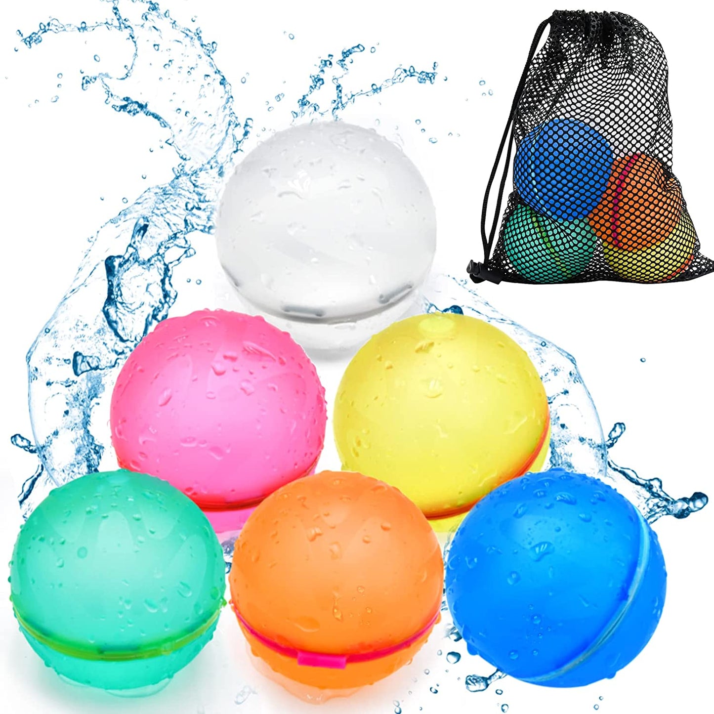 Poppy's Place™ Reusable Water Balloons (12 pcs)