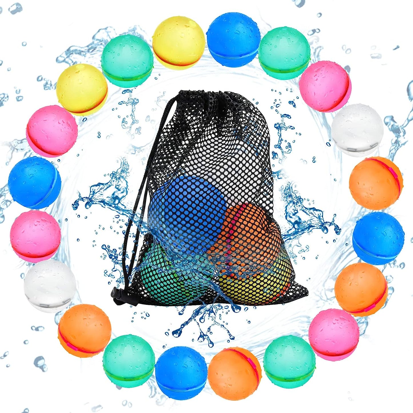 Poppy's Place™ Reusable Water Balloons (12 pcs)